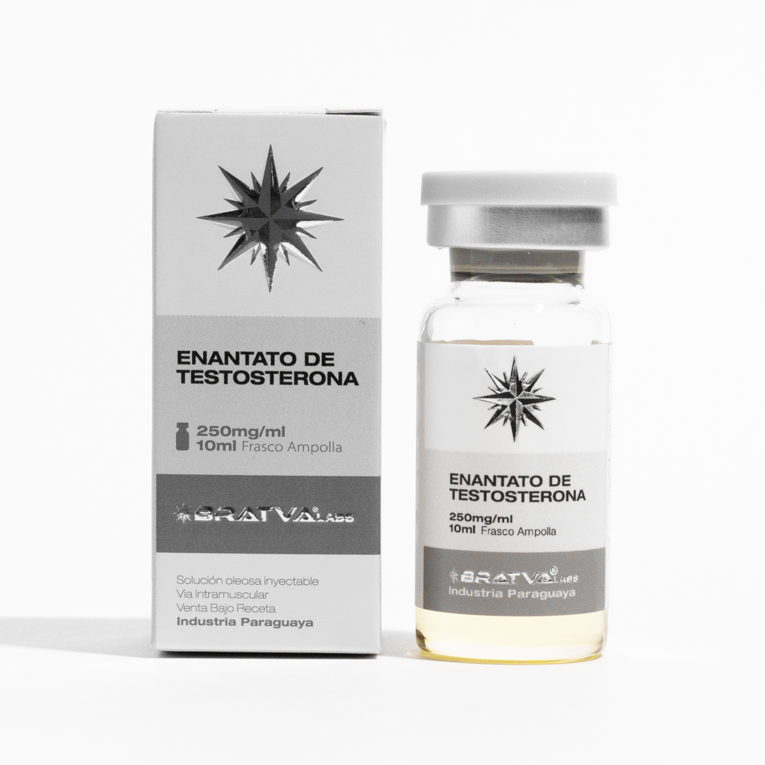 Enantato de Testosterona 250mg/ml – Bratva Labs